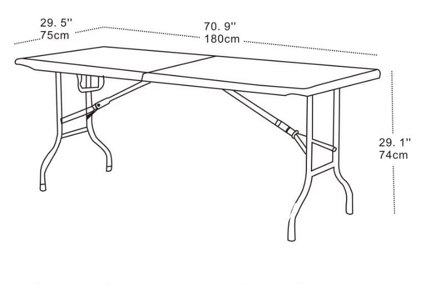 Table size and setup